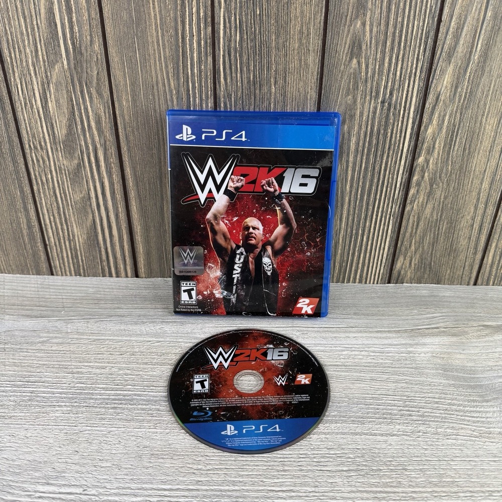 WWE 2K16 - Playstation 4 Tested Working